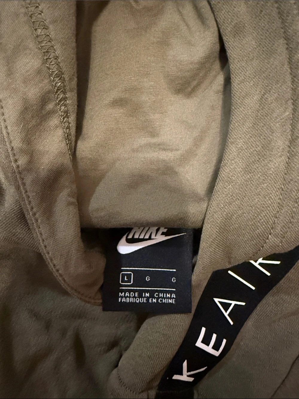 Nike Olive Green Sweatshirt